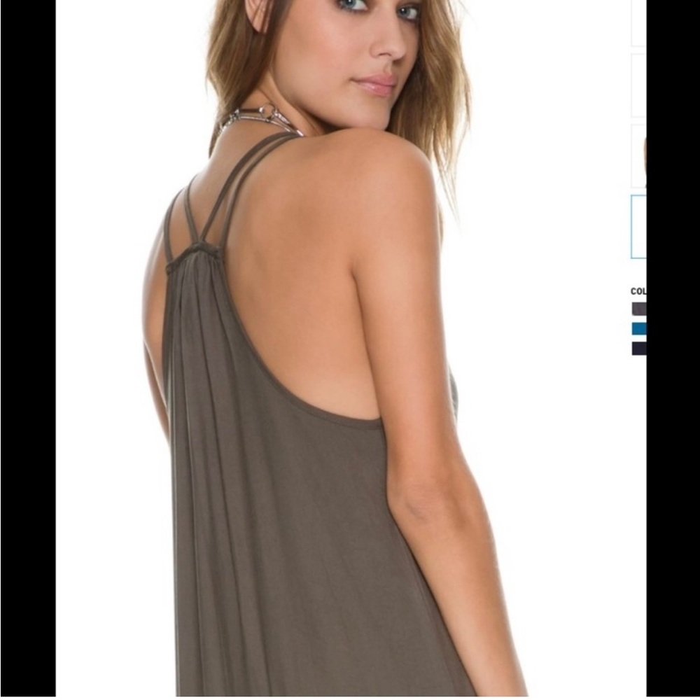 NWOT SWELL Ultra Soft Olive Maxi Dress